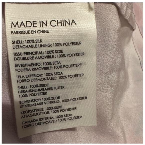 Club Monaco Sleeveless 100% Silk Watercolor dress - Picture 8 of 10